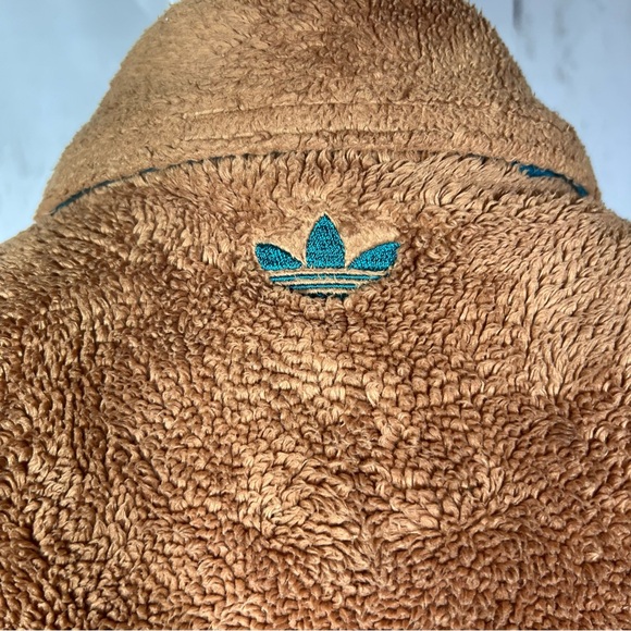 Adidas x Opening Ceremony Collab Fleece Shirt Jacket Men’s Size Large HTF RARE - Picture 7 of 16